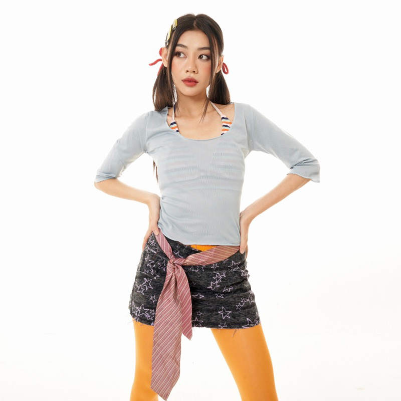 Áo ERRORIST Napoli Blue Top ( Không kèm áo trong )