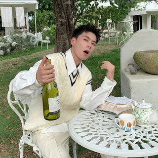 Áo gile len nam