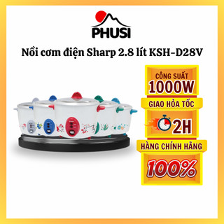 Nồi cơm điện nắp rời sharp ksh-d28v