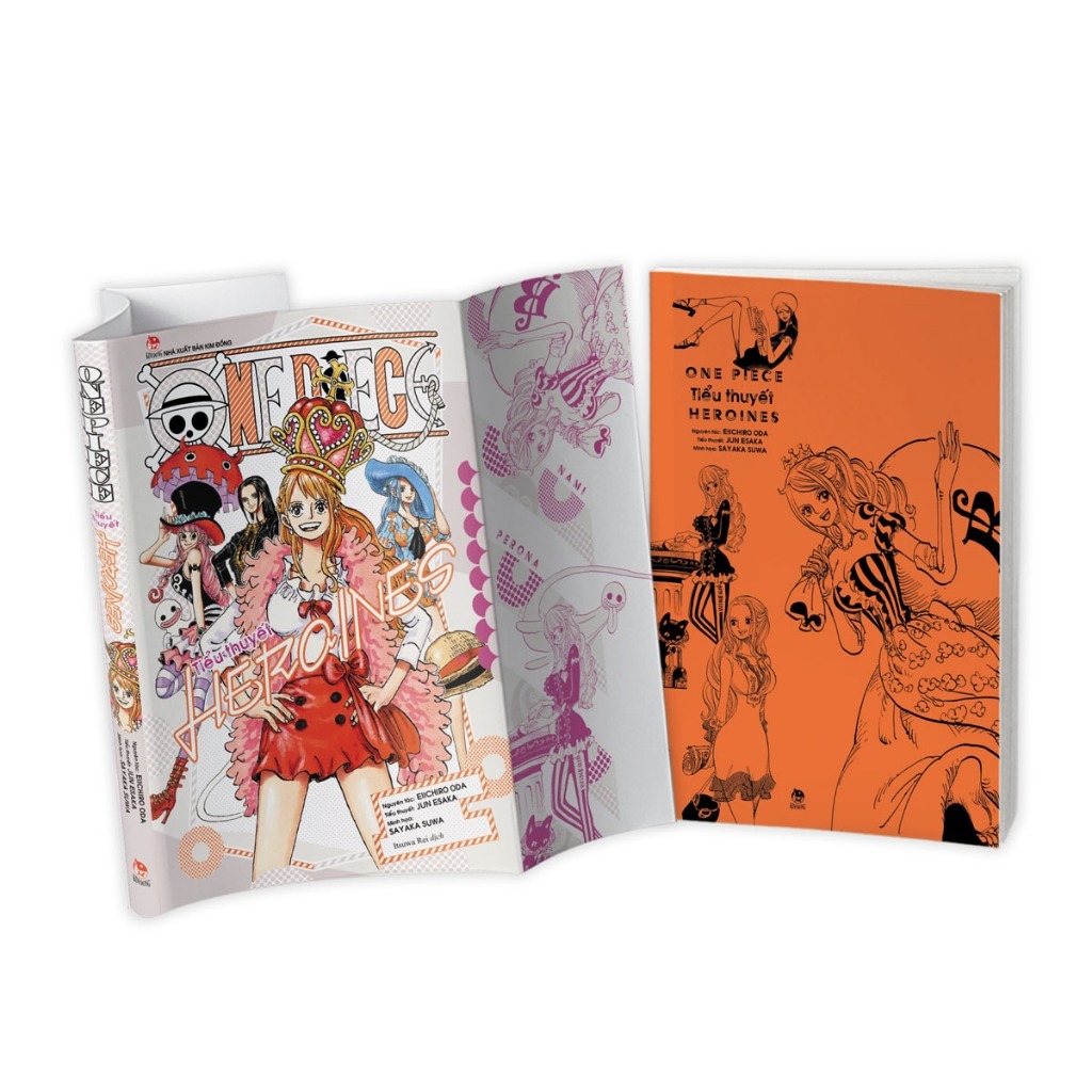 Truyện tranh: Tiểu Thuyết One Piece - HEROINES - Tặng Kèm Obi + Set Postcard