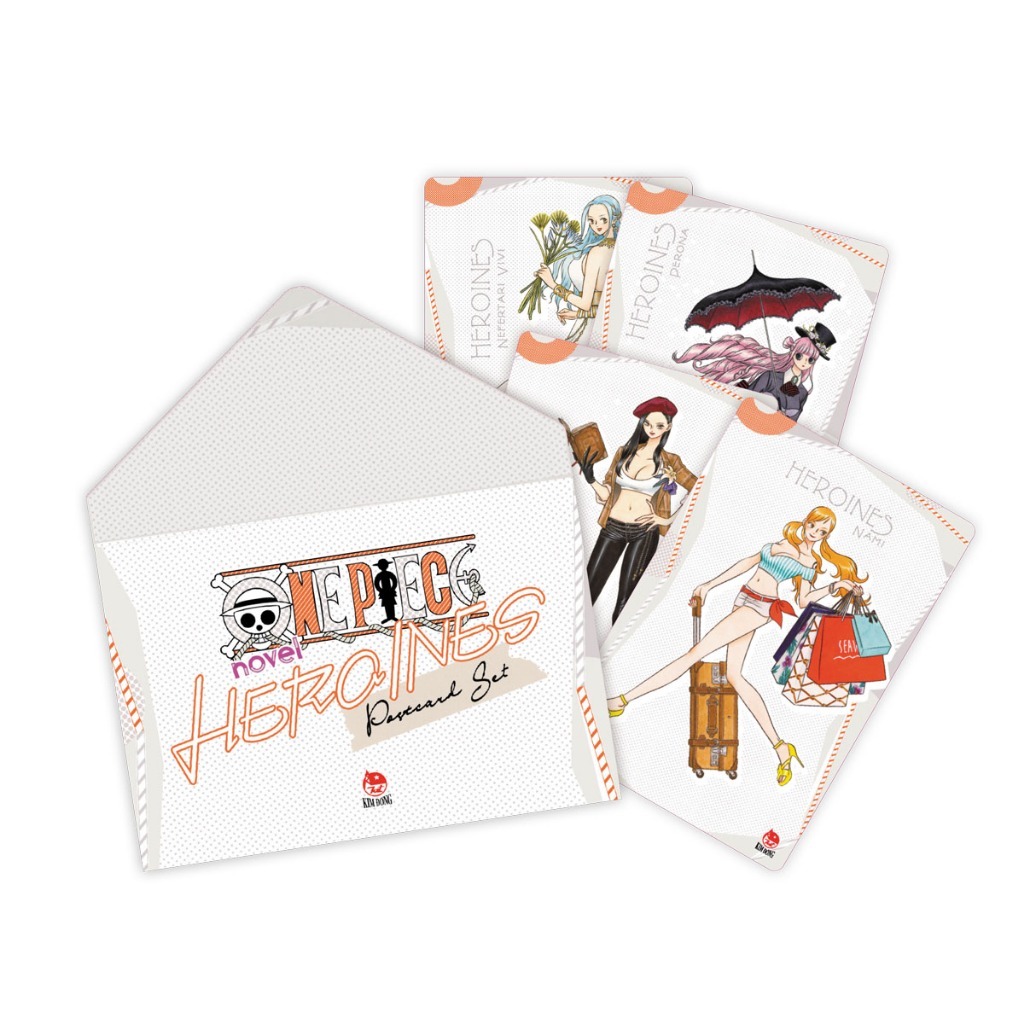 Truyện tranh: Tiểu Thuyết One Piece - HEROINES - Tặng Kèm Obi + Set Postcard