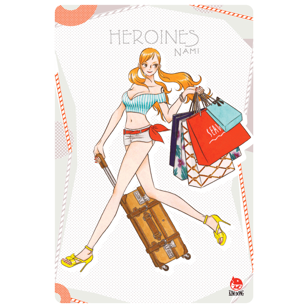 Truyện tranh: Tiểu Thuyết One Piece - HEROINES - Tặng Kèm Obi + Set Postcard