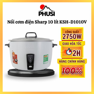 Nồi cơm điện nắp rời sharp ksh-d1010v