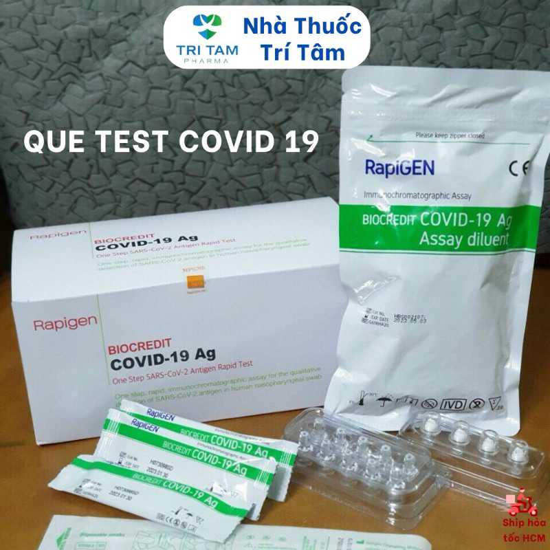 Test Covid-19 Biocredit kháng nguyên Sars-Cov-2-