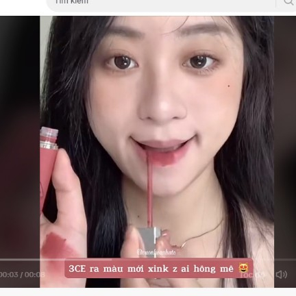 Son kem lỳ mịn 3ce Hazy Lip Clay