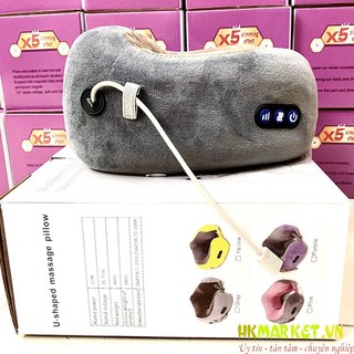 Gối massage cổ vai gáy U shaped Pilow