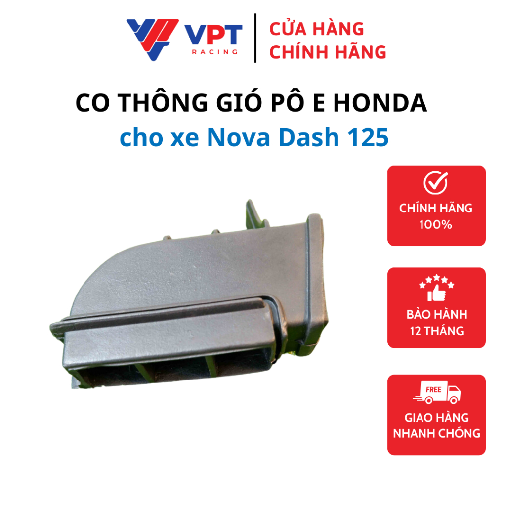 Co thông gió pô E Honda cho xe Nova Dash 125