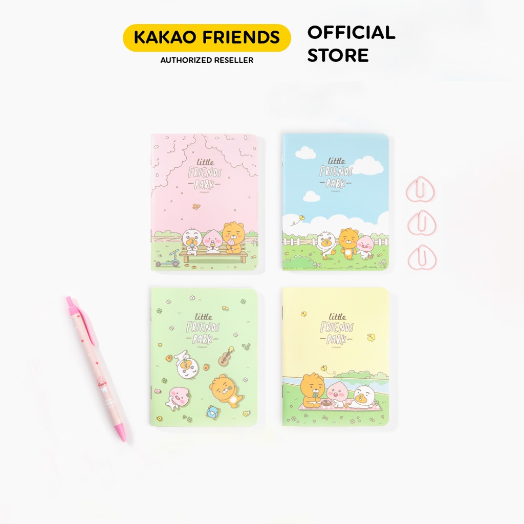 Sổ Tay Mini Little Friends Park Yellow Kakao Friends