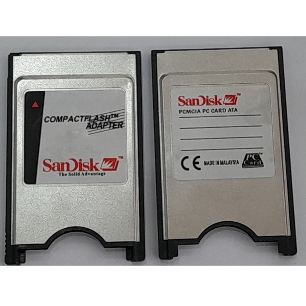 Khe cắm thẻ nhớ CF Adapter compactFlash to PCMCIA cho máy CNC - siêu khuyến mại!