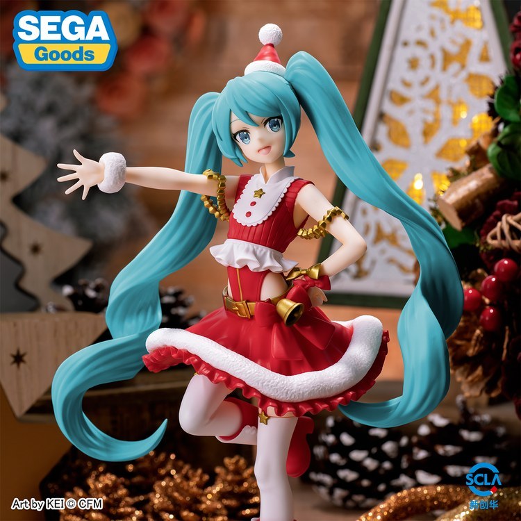 Mô Hình Hatsune Miku Luminasta - Christmas 2023 Figure