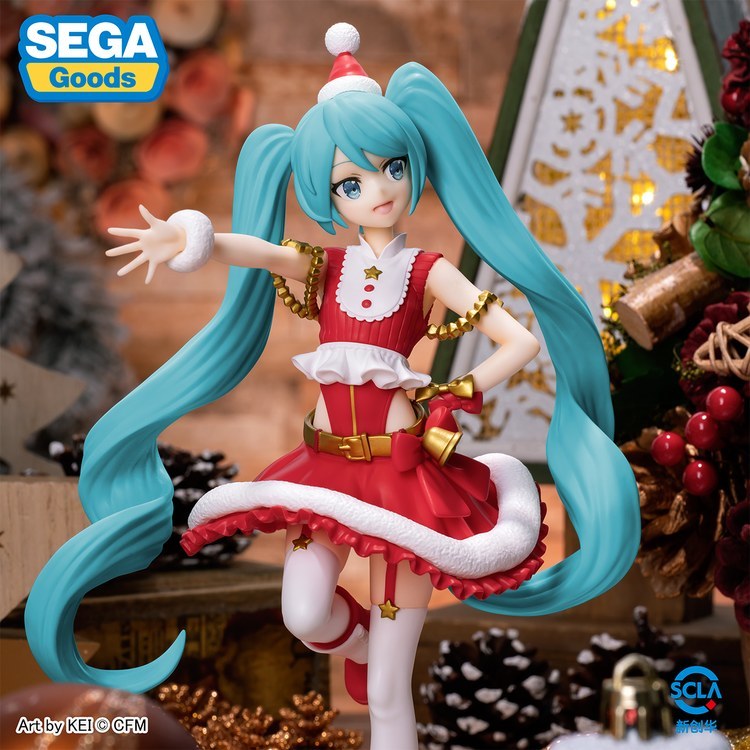 Mô Hình Hatsune Miku Luminasta - Christmas 2023 Figure