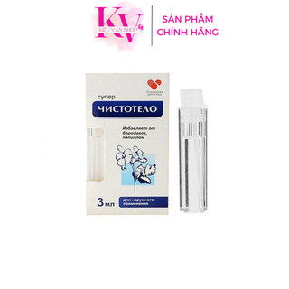Gel chấm nốt ruồi DVELINIL Nga 3ml mụn cơm mụn cóc mụn thịt