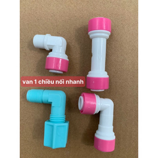 Van 1 chiều nối nhanh,vặn ốc máy lọc nước RO