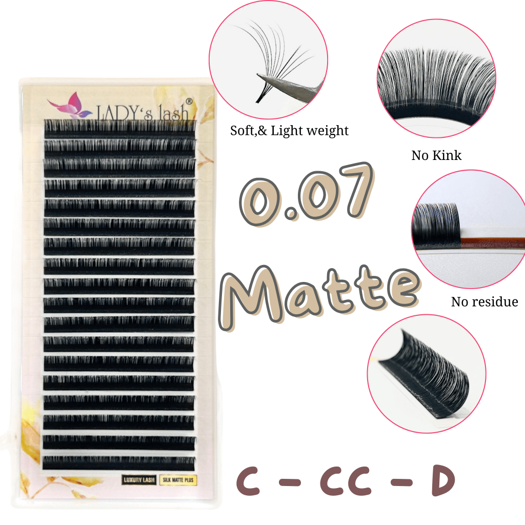 Lady 18 Line - 0.07 - C, CC, D