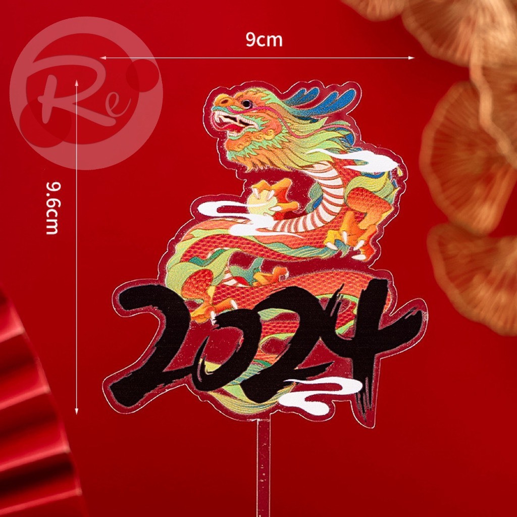 – Meka Rồng 2024 - Trang trí bánh sinh nhật bánh kem