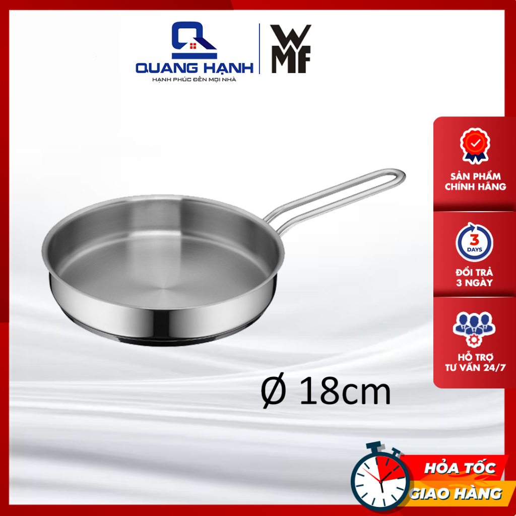 Chảo Chiên Mini WMF Pfanne Frying Pan 18cm tay cầm cách nhiệt 0718806041