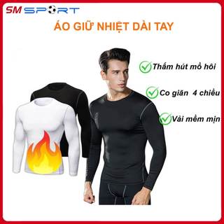 Áo giữ nhiệt dài tay pro combat , áo giữ nhiệt thể thao tập gym bóng đá