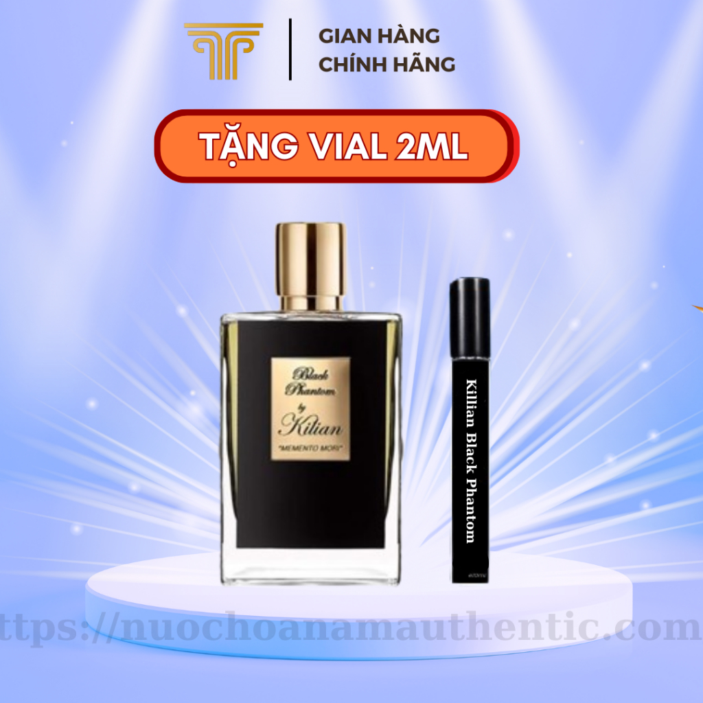 Nước Hoa Nam Nữ Kilian Black Phantom EDP (Chiết Mẫu thử 10ml)