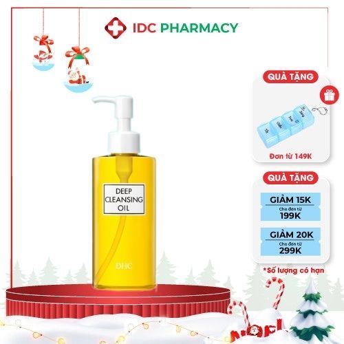 Dầu tẩy trang Olive DHC Deep Cleansing Oil làm sạch sâu, giữ ẩm cho da