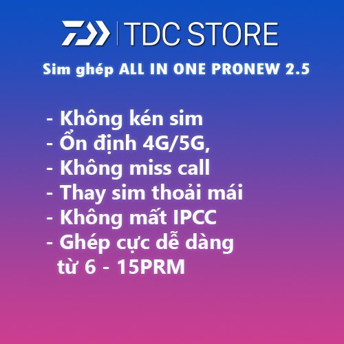 Sim ghép Pro New 2.5