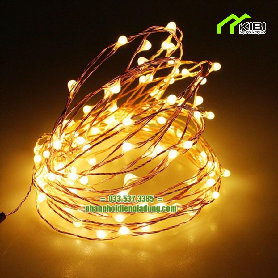 Đèn led nhấp nháy dùng pin AA, đèn led trang trí