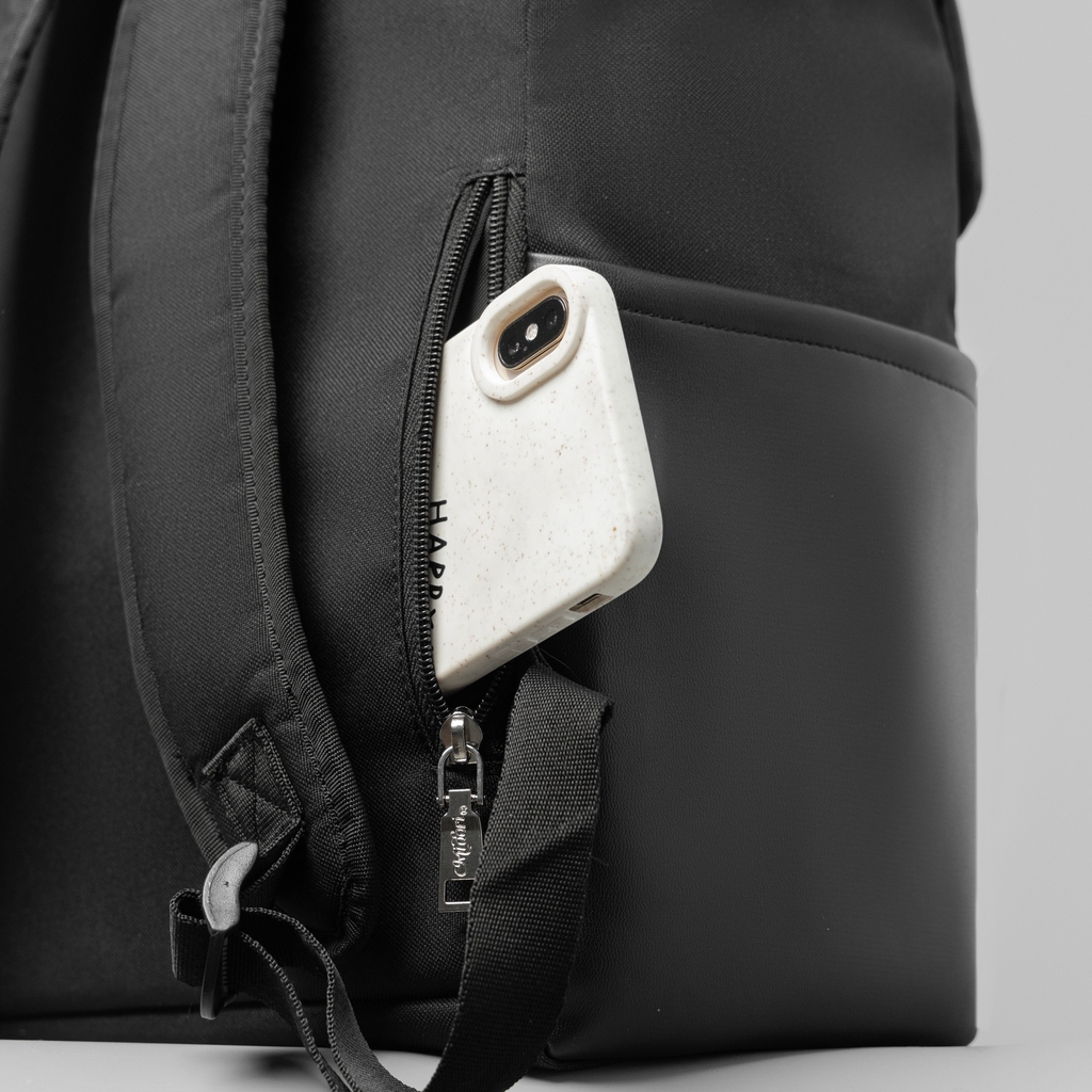 Balo Phối Da PAIX Đi Học Nam Nữ Đựng Laptop Thời Trang Unisex Chống Nước Local Brand MIDORI FOR MAN