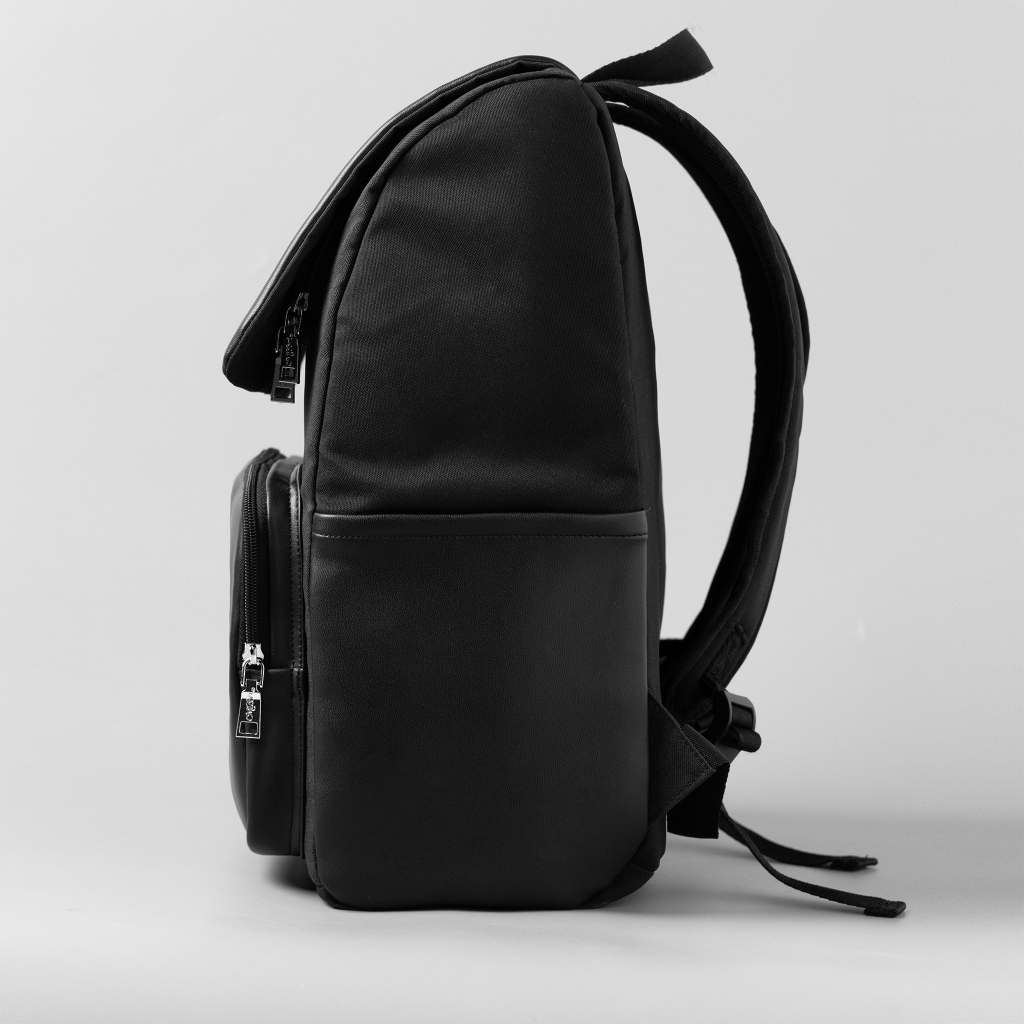 Balo Phối Da PAIX Đi Học Nam Nữ Đựng Laptop Thời Trang Unisex Chống Nước Local Brand MIDORI FOR MAN