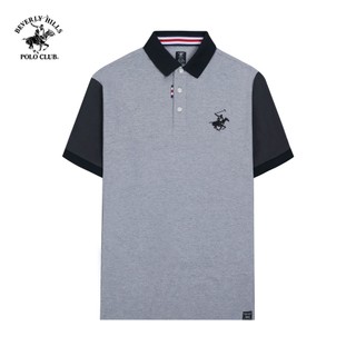 Beverly Hills Polo Club Áo polo Nam Ngắn tay Slim Fit Xám - PMSSW23TL0025