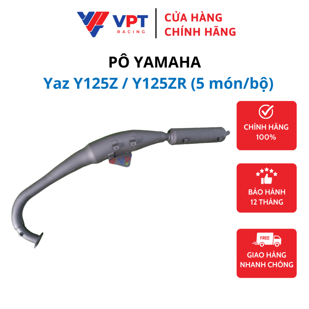 Pô Yamaha cho xe Yaz 125Z / Yaz 125ZR