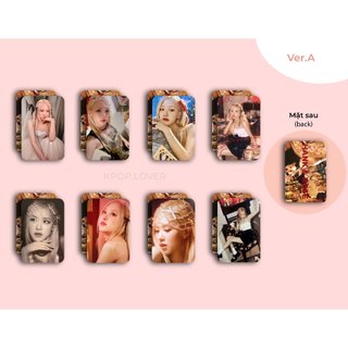 Set 8 card ảnh bo góc rosé season greeting 2024 - from hank & rosé to you