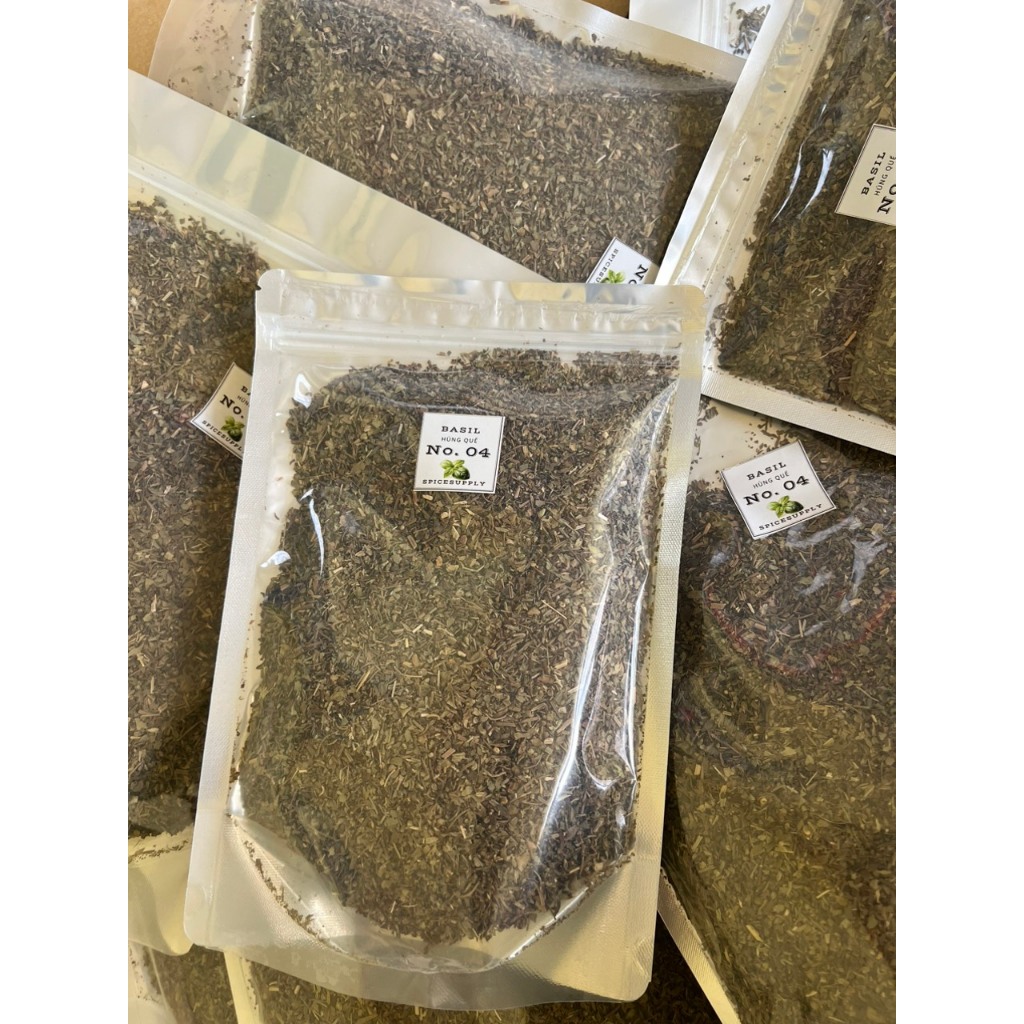 1kg dried Basil - Húng quế khô ướp gà KFC, sốt pizza Mì Ý
