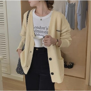 Lyra áo cardigan weekend túi 1 bên phong cách trẻ trung, hàn quốc - csyak0183