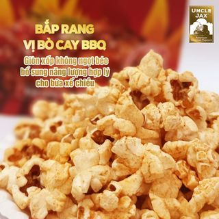 Bắp rang Uncle Jax vị: Bò Cay BBQ (40g)