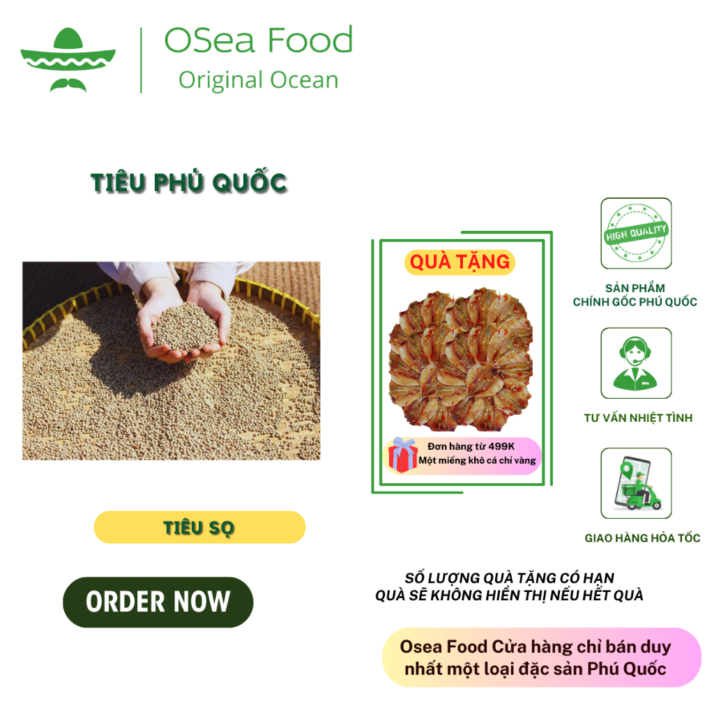Tiêu Sọ Loại Ngon Phú Quốc