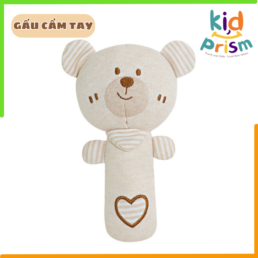 Đồ Chơi Lục Lạc Thú Bông Cho Bé Sơ Sinh - Đồ Chơi Lục Lạc Cầm Tay Hình Thú Nhồi Bông Mềm Mại Dễ Thương