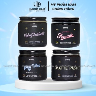 Sáp vuốt tóc o'douds matte paste , dry wax , standard pomade , styling treatment 114gr -new 2024 - chính hãng + quà tặng
