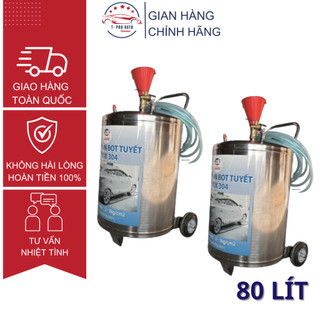 Bình phun bọt tuyết 70 lít inox 304 Lucky Xịn