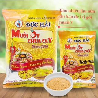 Muối ớt chua cay Đức Hải gói 500g