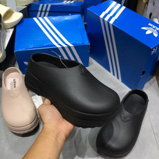 [ CHÍNH HÃNG - CÓ SẴN ] GIÀY SỤC ADIDAS ADIFOM STAN SMITH MULE ‘BLACK’ (IE4626)