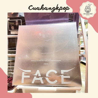Album jimin - face bản lp đĩa than