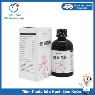 Bình đông cao ích mẫu - hỗ trợ giúp giảm đau bụng kinh, điều hòa kinh nguyệt - chai 280ml