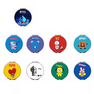 Gương gập tròn hình BT21 dễ thương