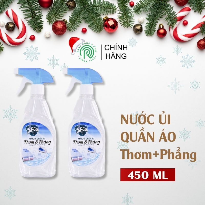 Nước ủi quần áo thơm & phẳng S.P.Ca 450ml