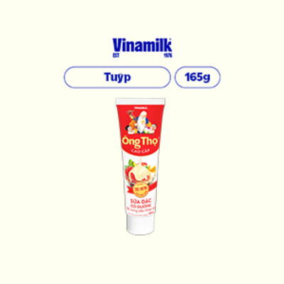 Tuýp Sữa Đặc Có Đường Ông Thọ Đỏ 165g