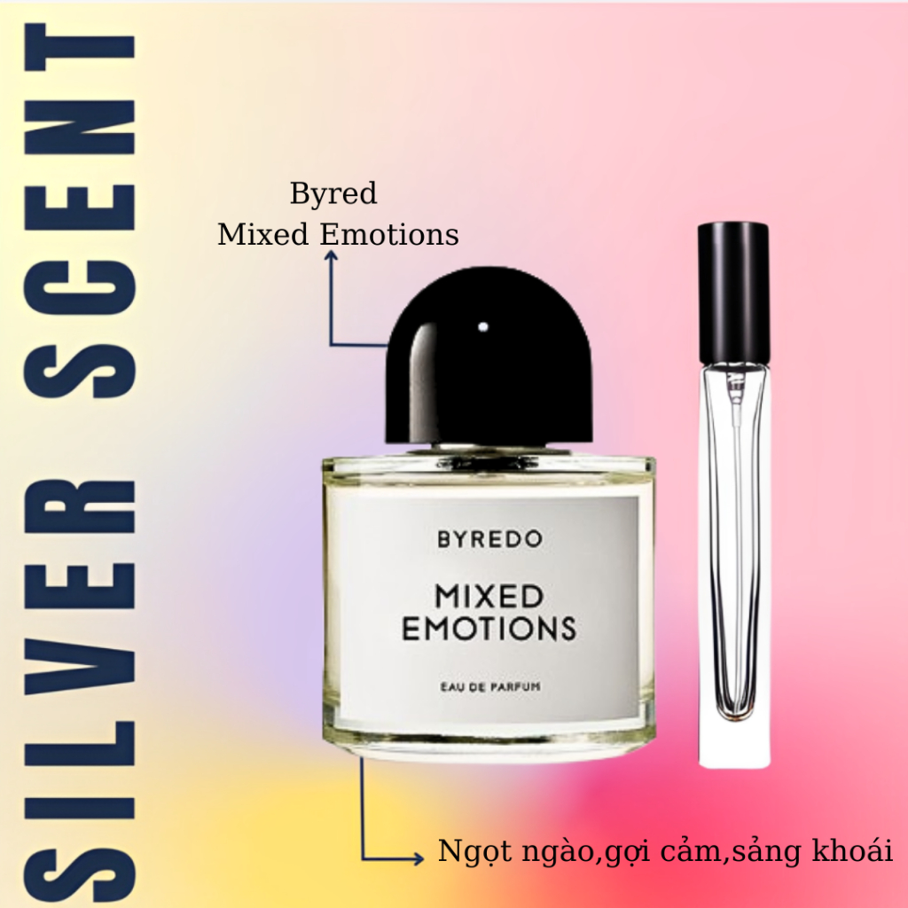 [ Silver Scent ] | Nước hoa Mixed Emotions dạng chiết (5ml/10ml)