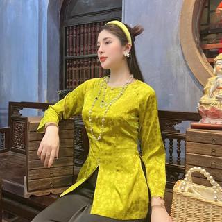 Bộ quần áo pháp phục đi chùa bà ba chất liệu lụa gấm cao cấp