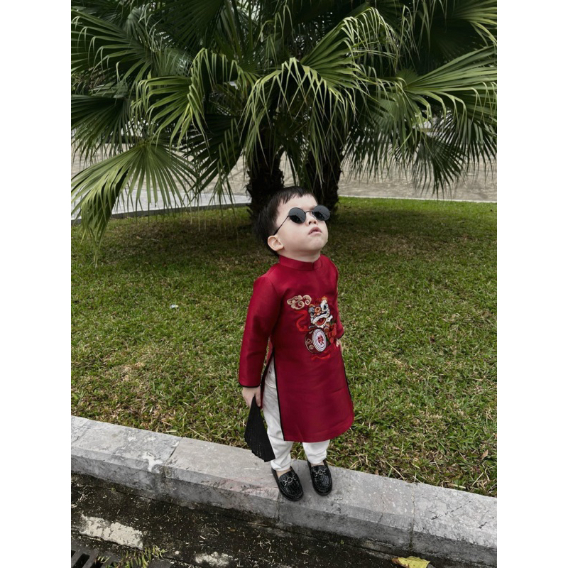 Kính mát tròng tròn chống tia UV400 thời trang cho bé