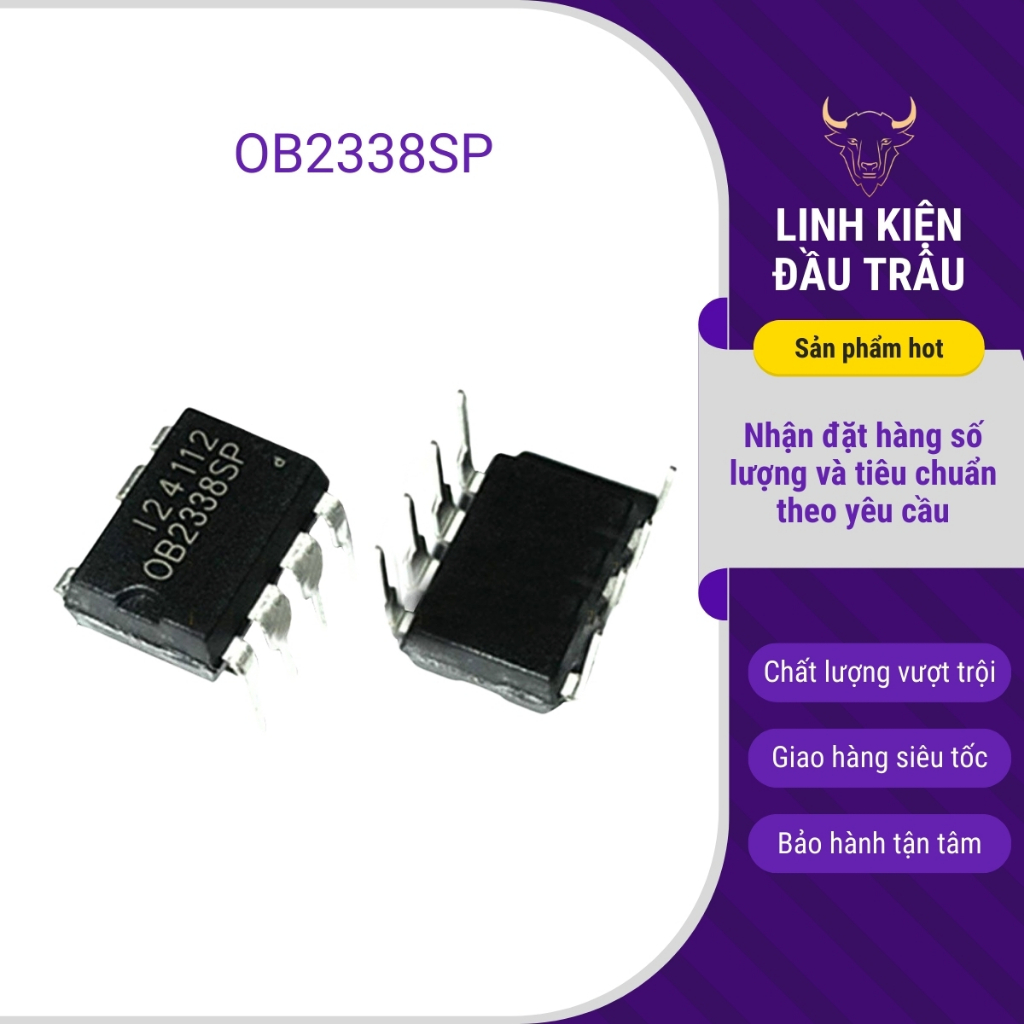 OB2338SP DIP-7 On-Bright chất lượng cao Linh Kiện Đầu Trâu