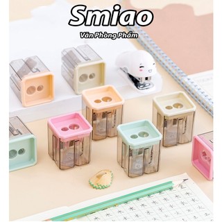 Gọt bút chì đôi gắn Charm xinh xắn, gọt bút chì 2 lỗ