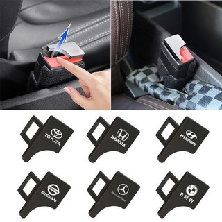 1 Chốt Khóa Dây An Toàn In Logo Cho Xe Hơi Màu Gray khaihuyauto